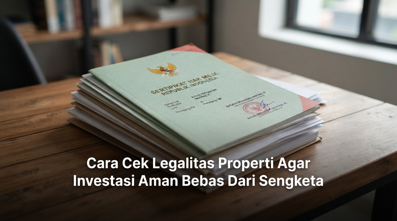 Cara Cek Legalitas Properti Agar Investasi Aman Bebas Dari Sengketa