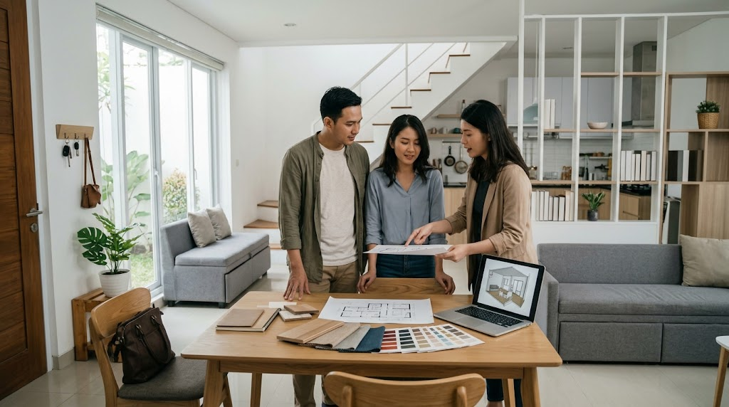 Mengoptimalkan Denah Terbuka pada Desain Rumah Minimalis